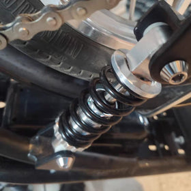 CYDZSW mounting eye and bushing close-up showing precise fit and easy bolt installation