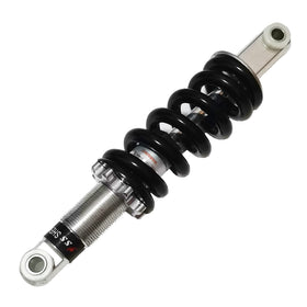 CYDZSW front view of 215mm shock showing compact profile and robust build for reliable ride