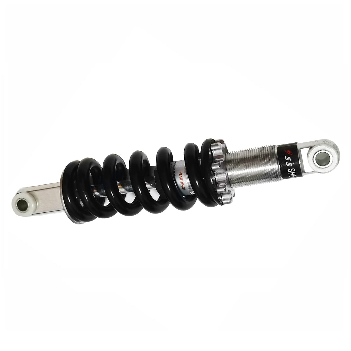 CYDZSW shock next to measuring tape showing 215mm length and easy size verification