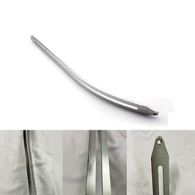 CYGOODS stainless flat bar detail highlighting corrosion resistance and stability