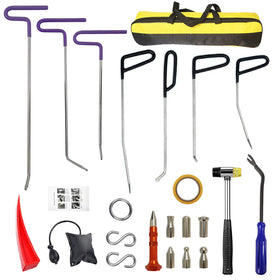 CYGOODS front kit layout showing complete 22-piece dent tool set and accessories for versatile repairs