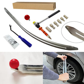 CYGOODS front kit layout showing all rods and tools for complete dent repair