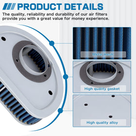 Cyleto textured filtration media for reliable particle protection