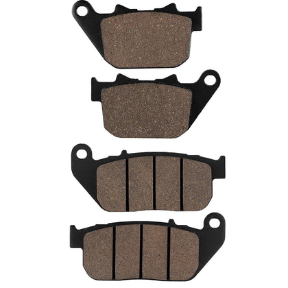 Cyleto packaging showing front and rear pads and fitment details, clear identification benefit
