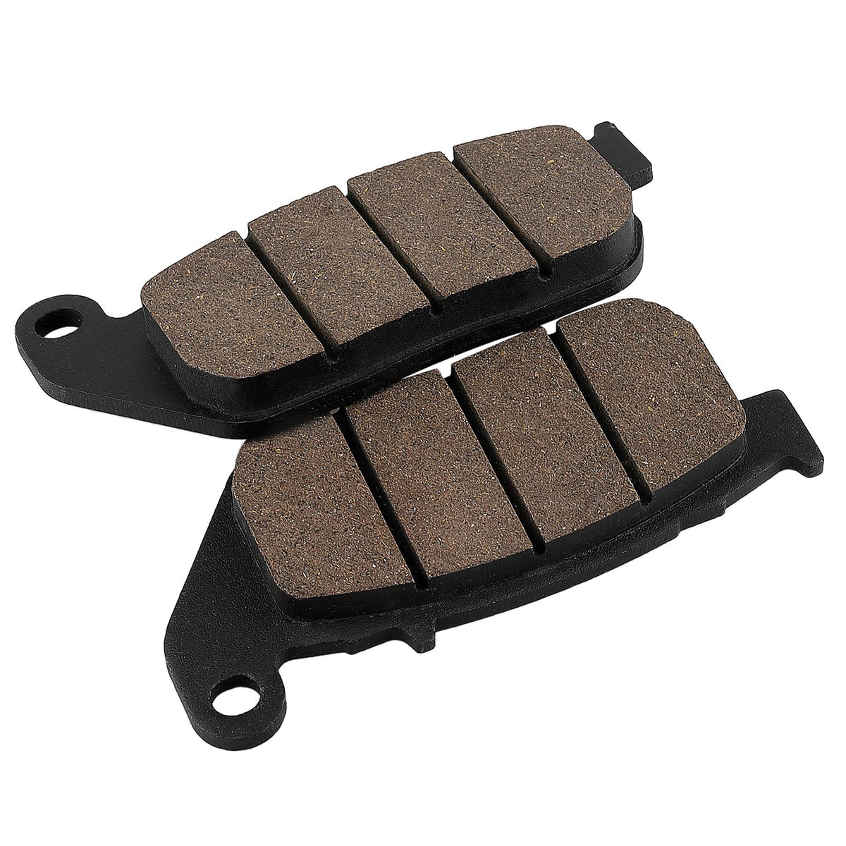 Cyleto pad friction surface against rotor illustrating contact pattern for consistent braking