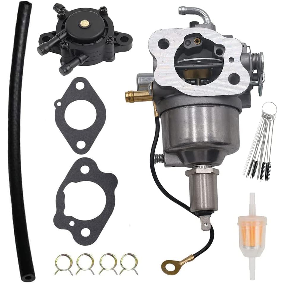 Cylinman carburetor side detail with throttle linkage for easy installation