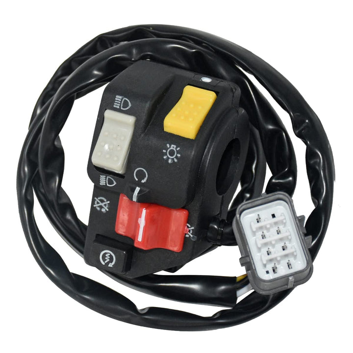 Cylinman front view showing full switch assembly and correct fit