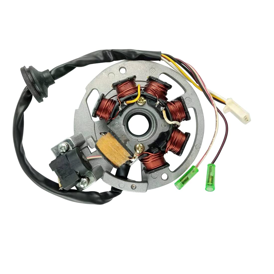 Cylinman stator installed in ATV showing scale and correct fit for quick verification