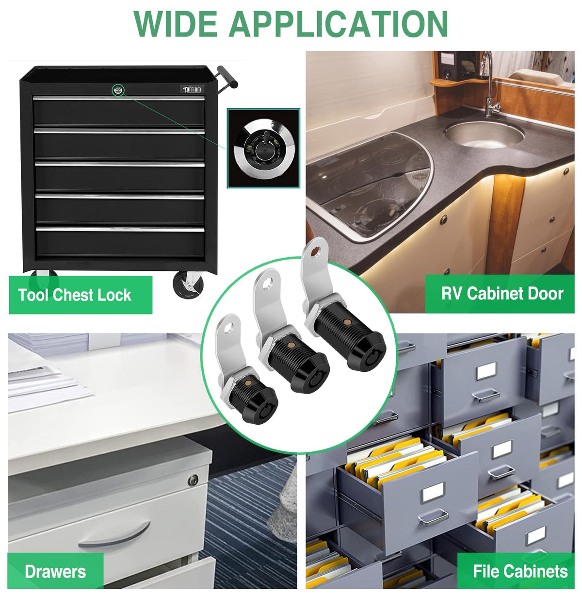 Cylinnda locked toolbox in lifestyle scene conveying peace-of-mind security