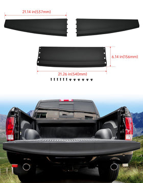 CYOOYC lifestyle view of truck loading with cap protecting tailgate edge