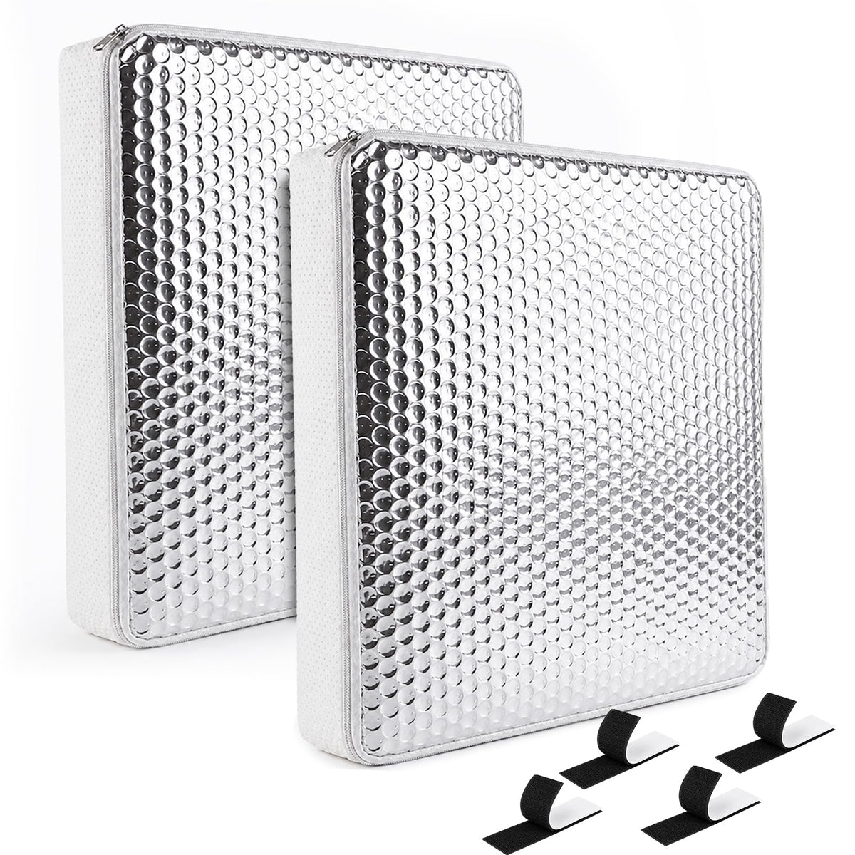 cyrico front view packaging showing two vent insulator pads for quick installation