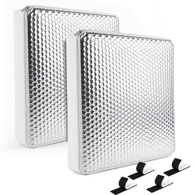 cyrico front view packaging showing two vent insulator pads for quick installation