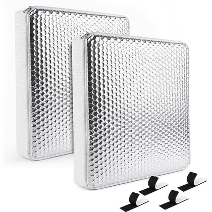 cyrico front view packaging showing two vent insulator pads for quick installation