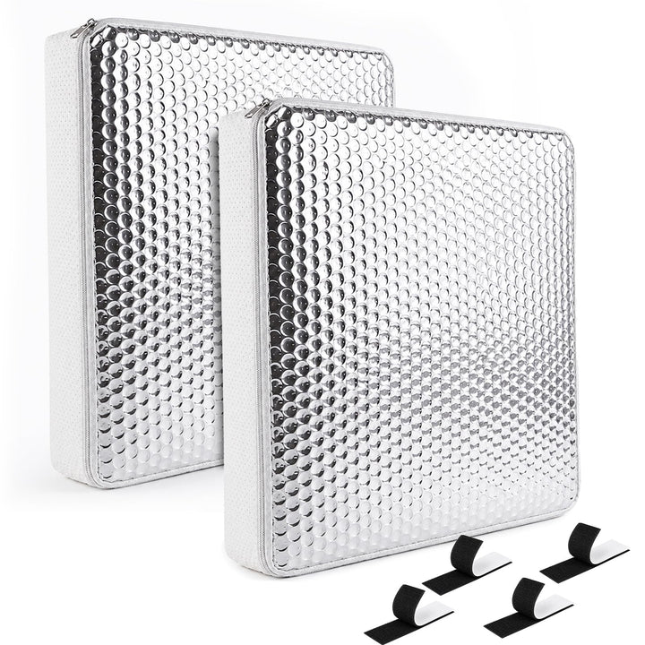 cyrico front view packaging showing two vent insulator pads for quick installation