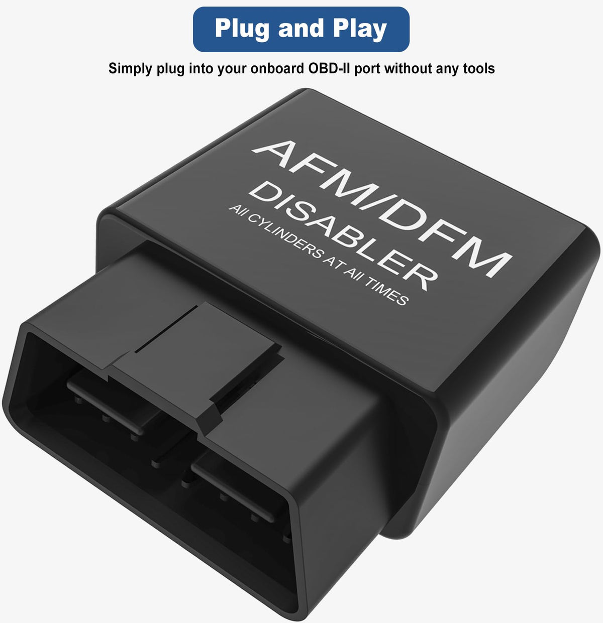 CYTROBE unit installed in truck OBD-II port providing consistent full-cylinder operation