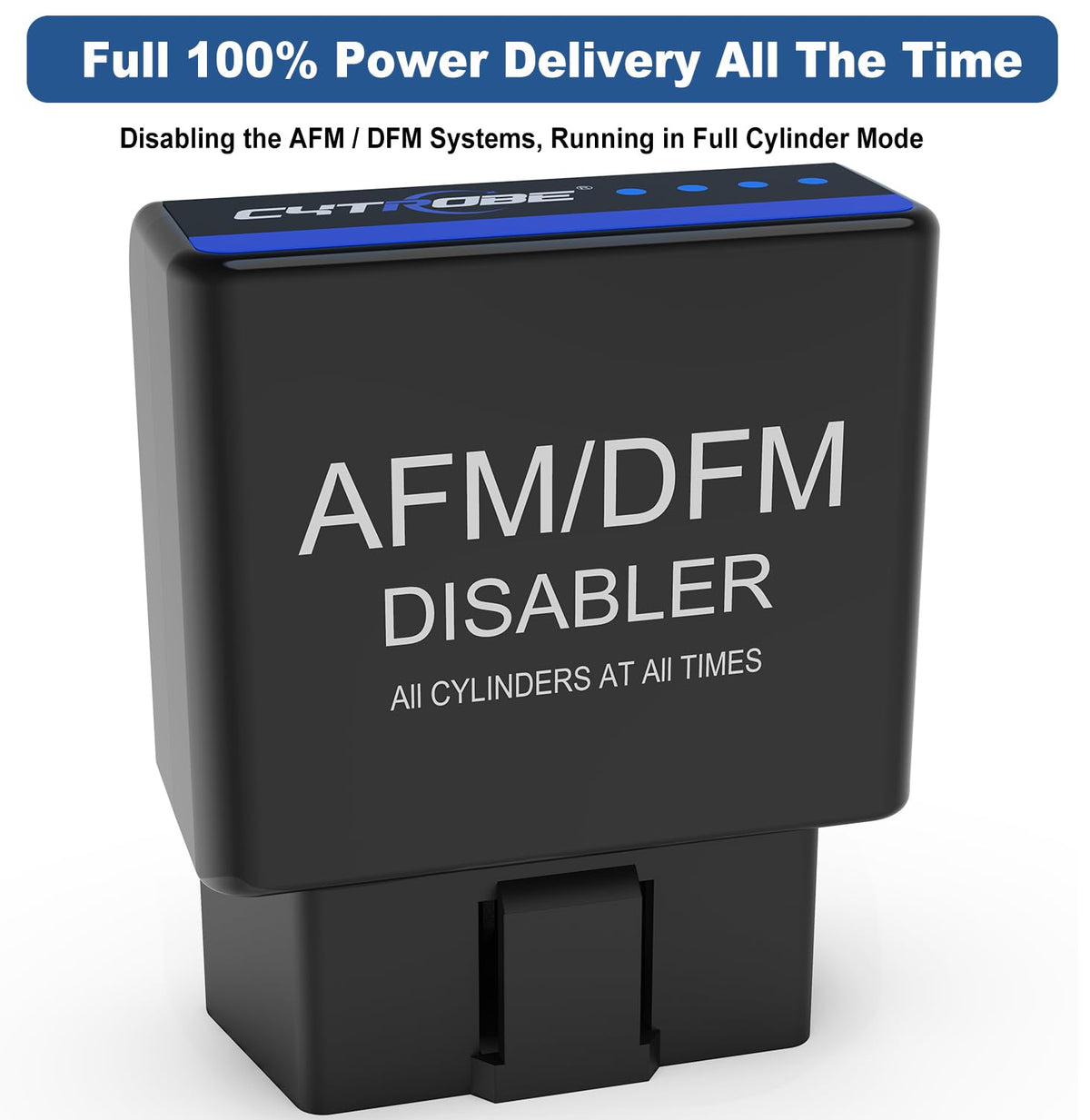 CYTROBE AFM Disabler OBD plug detail showing durable connector and easy installation