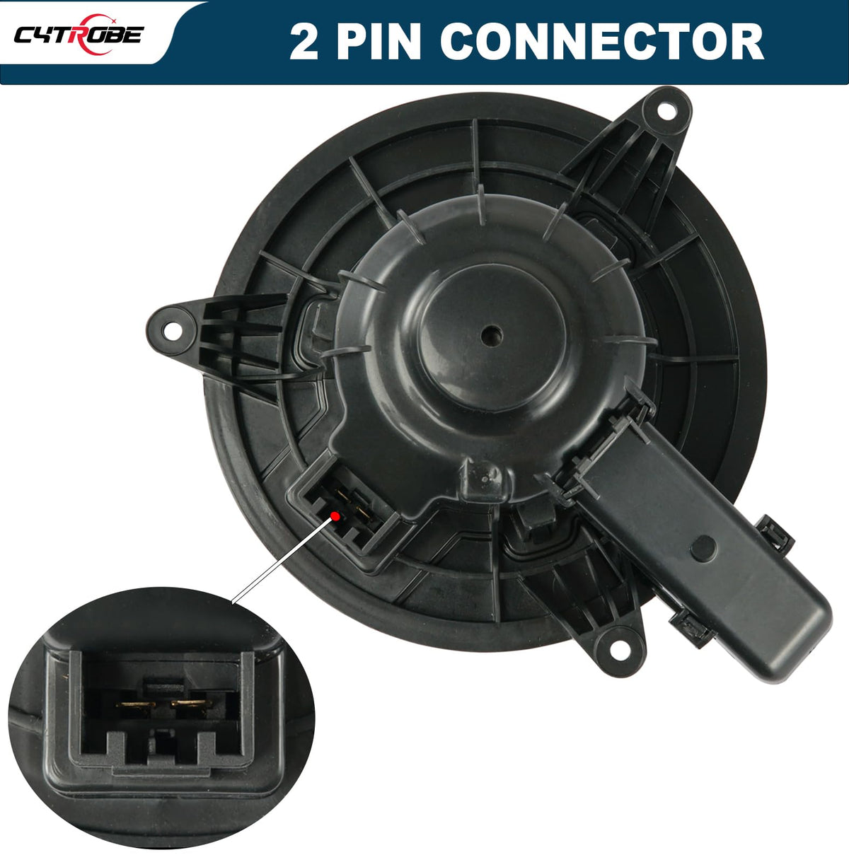 CYTROBE electrical connector detail, confirms plug compatibility and easy installation