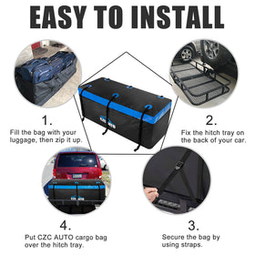 CZC AUTO folded small showing compact storage convenience