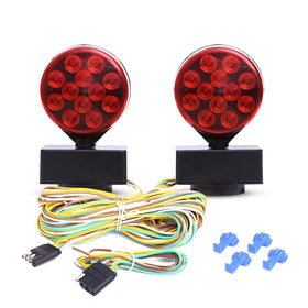 CZC AUTO front-facing kit showing lights and 4-pin connector for easy setup