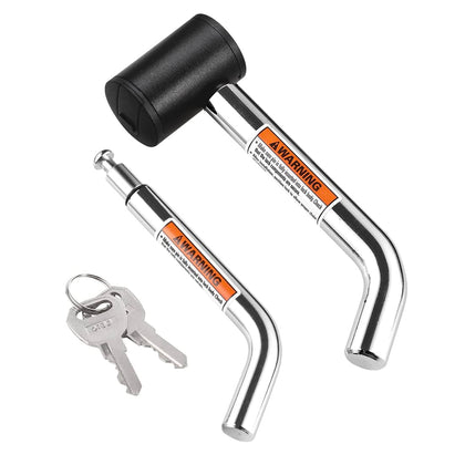 CZC AUTO hitch lock front view showing whole unit and secure finish