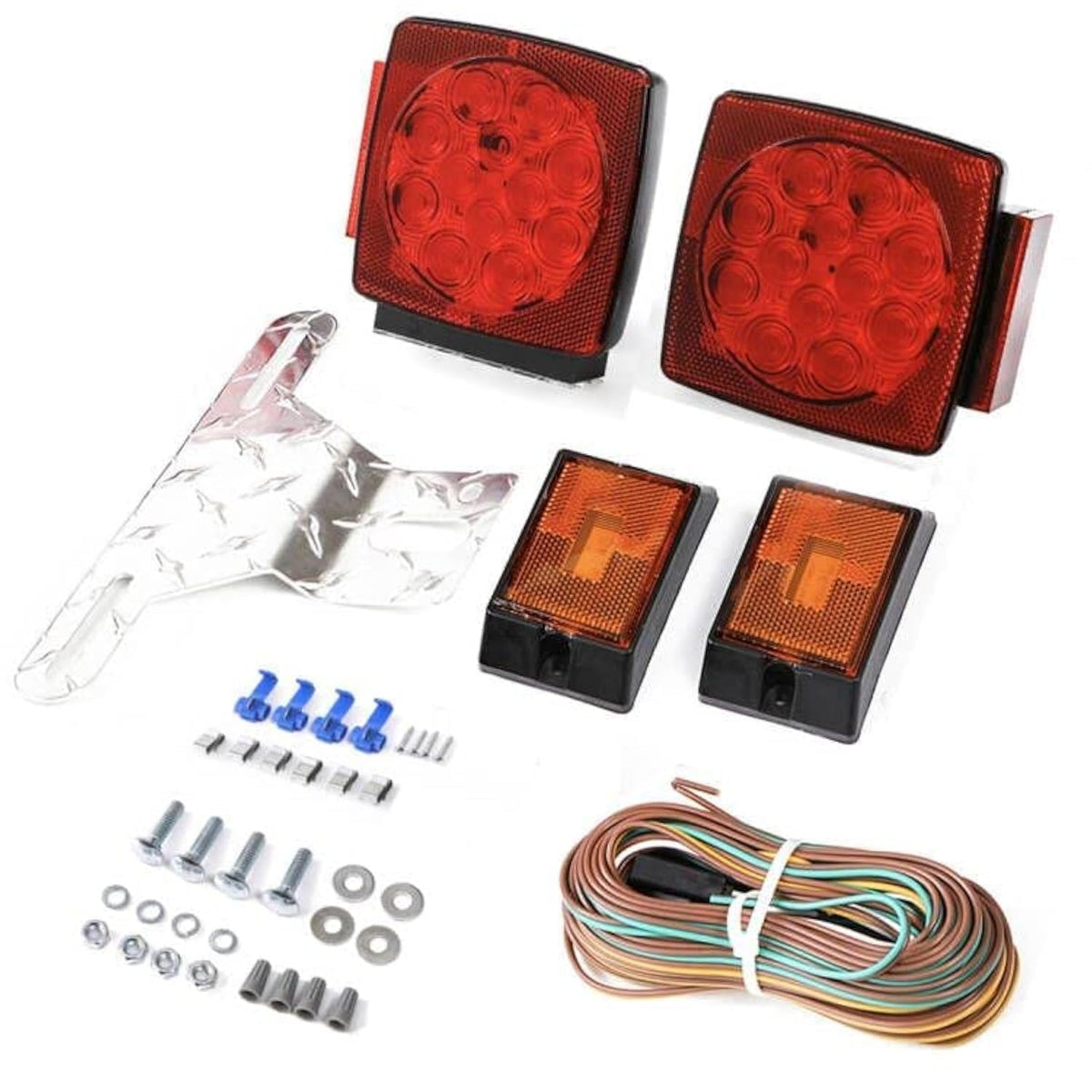 CZC AUTO front view combination tail light showing bright LED visibility benefit