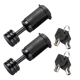 CZC AUTO front view of locked coupler pin showing secure fit benefit