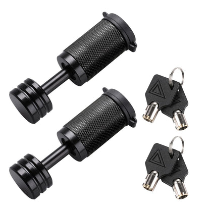 CZC AUTO front view of locked coupler pin showing secure fit benefit