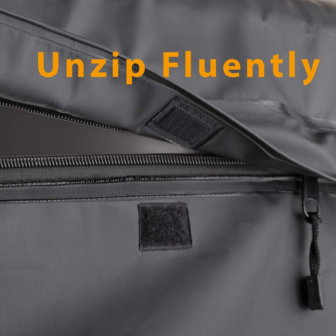 CZC AUTO folded compact bag showing easy storage and space-saving benefit