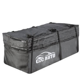 CZC AUTO front view of hitch bag showing full shape and secure closure benefits