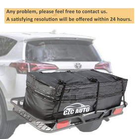 CZC AUTO lifestyle shot on a road trip illustrating extra cargo space convenience