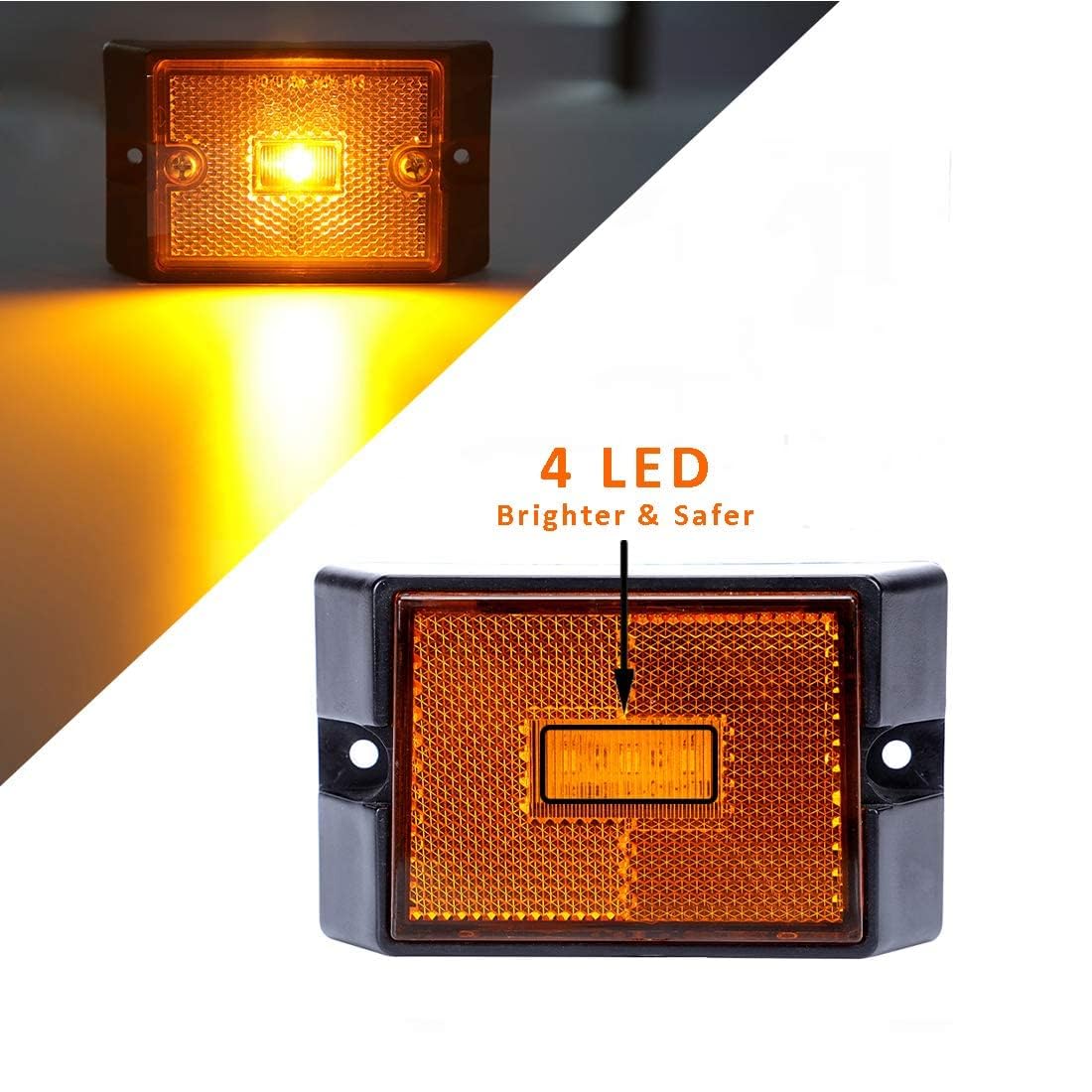 CZC AUTO lights installed on a boat trailer at ramp showing dependable wet use