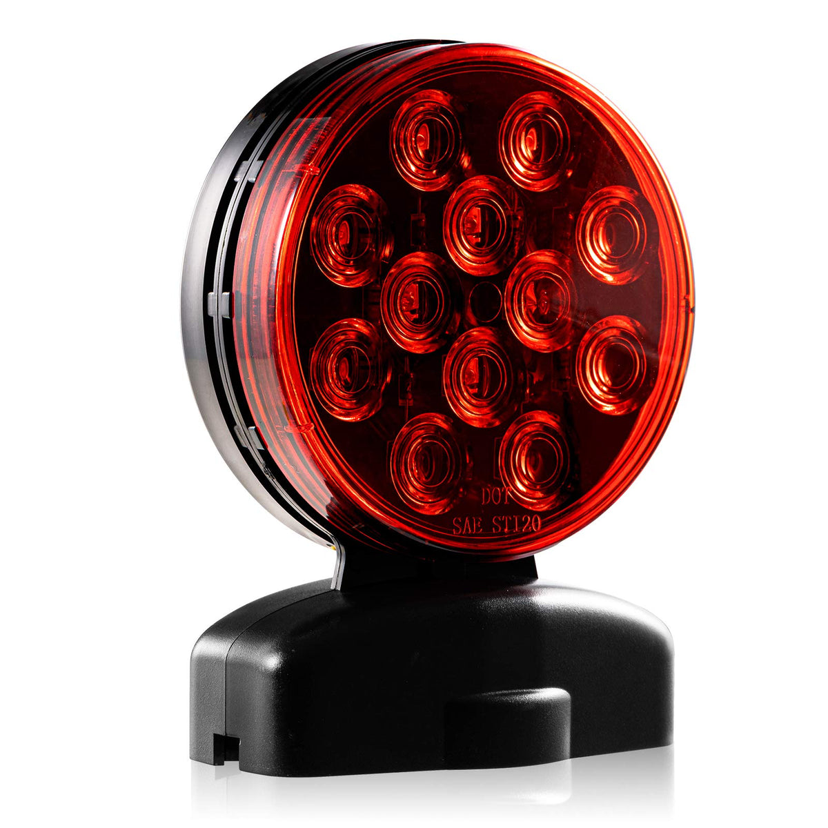 CZC AUTO LED lens detail demonstrating bright DOT-compliant illumination and durability