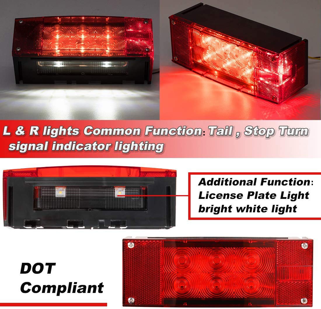 CZC AUTO license plate bracket and hardware showing included mounting parts for compliance