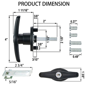 CZC AUTO locking cam and hex screws detail demonstrating secure cam attachment benefit