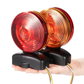 CZC AUTO lights mounted on trailer showing visibility and secure hold