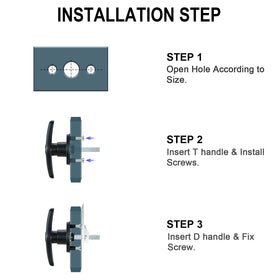 CZC AUTO T-handle installed on truck cap demonstrating secure closure while driving