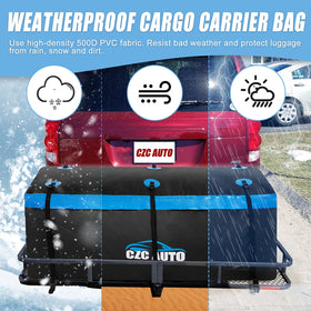 CZC AUTO PVC tarpaulin texture closeup showing durable water resistance