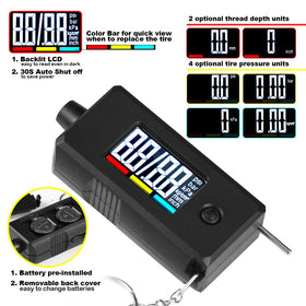 CZC AUTO tread depth probe closeup measuring groove depth reliably