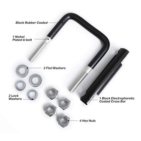 CZC AUTO rubber-coated U-bolt detail reducing noise and improving grip benefit