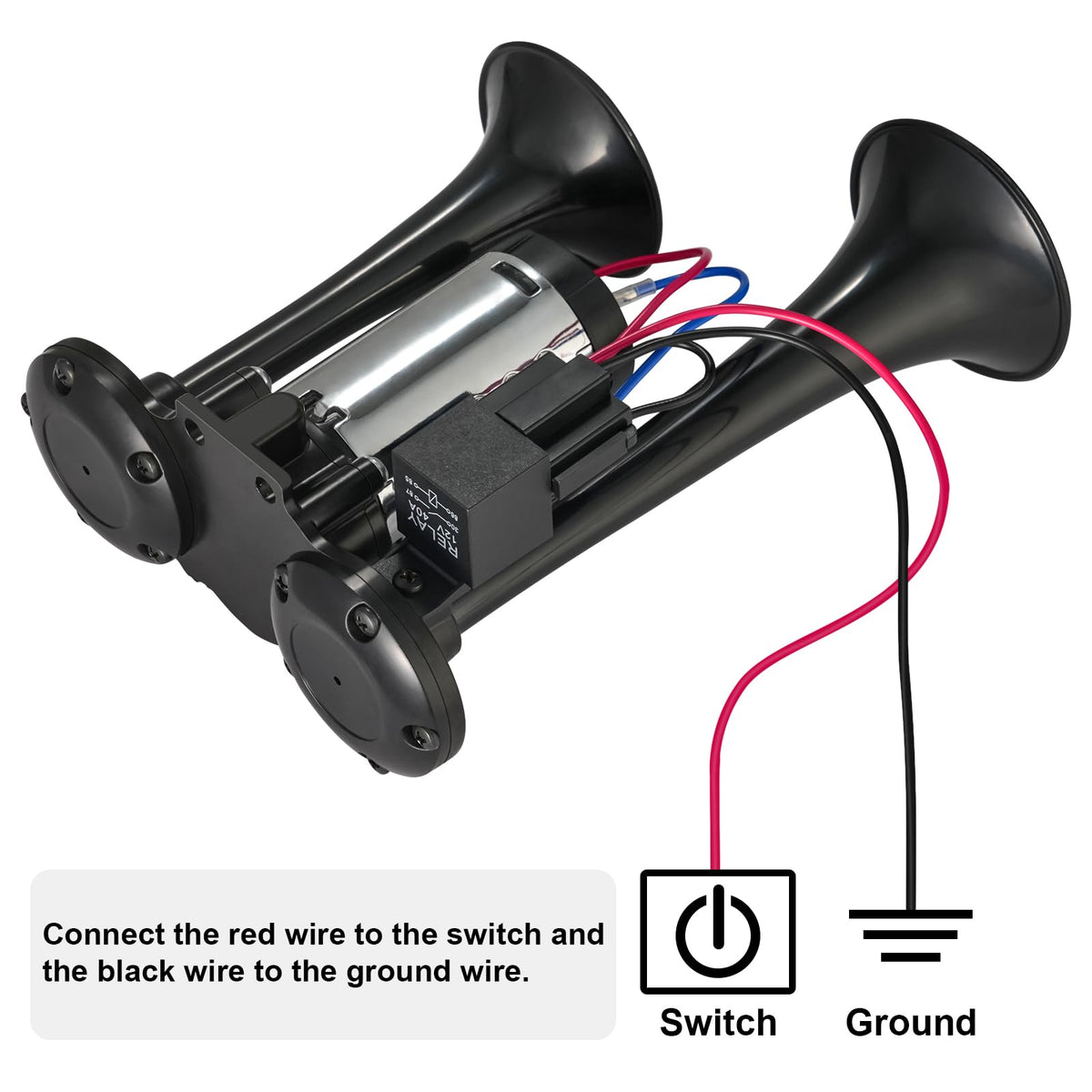 CZC AUTO wiring and mounting brackets image showing easy installation benefit