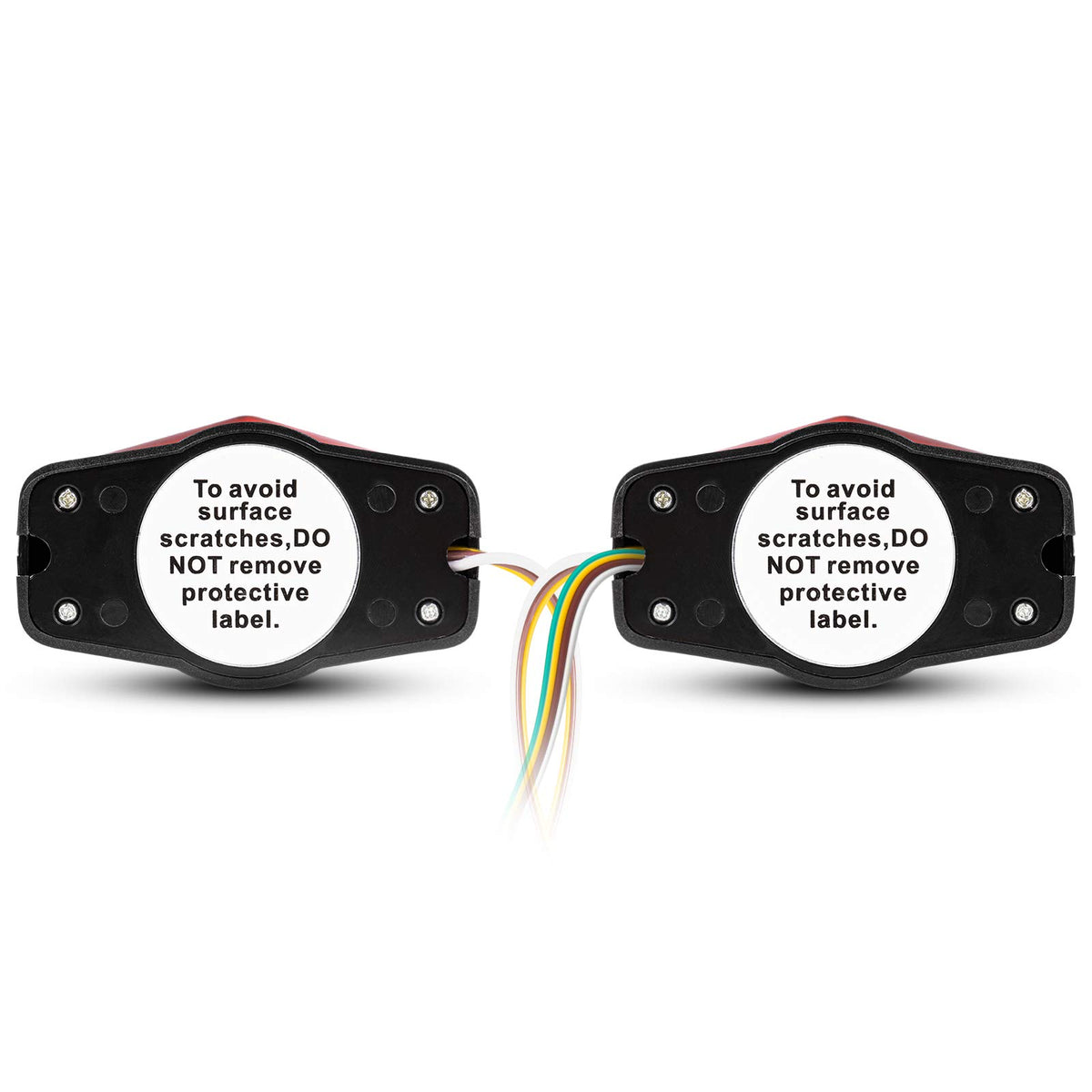 CZC AUTO wiring harness layout with 20ft cable and 4-pin connector for easy reach