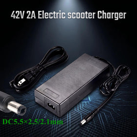 CZJIAWO charger LED display closeup showing red and green status lights for clarity