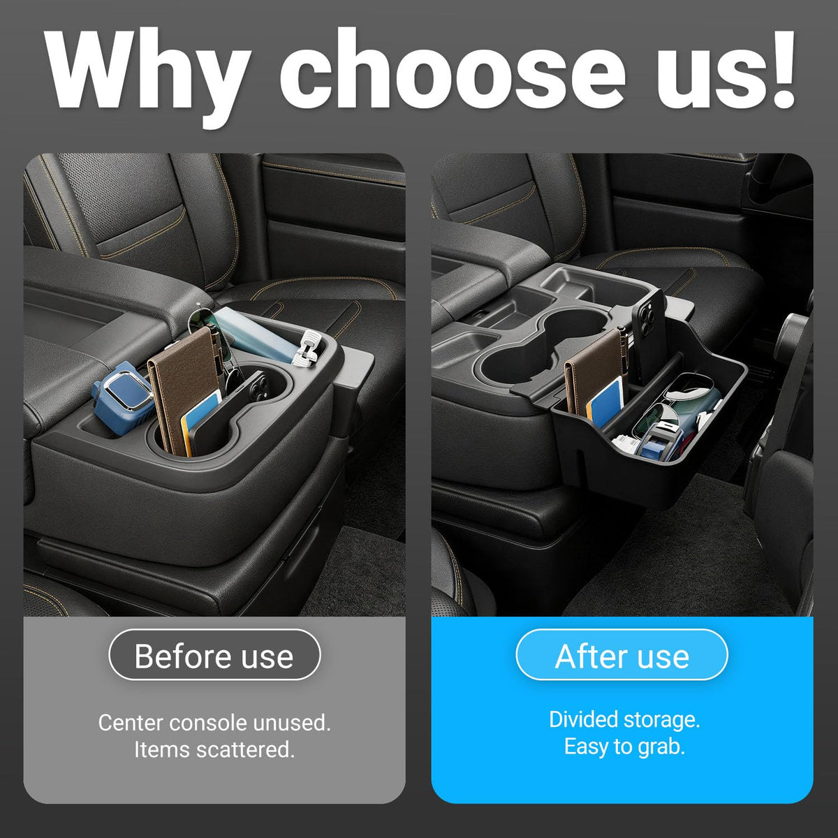 CZmenghe tray holding phone keys wallet for convenient access