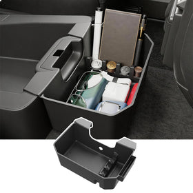 CZmenghe front view of console organizer showing neat storage benefit