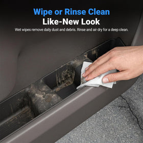 CZmenghe insert installed in front door pocket keeping phone secure and handy