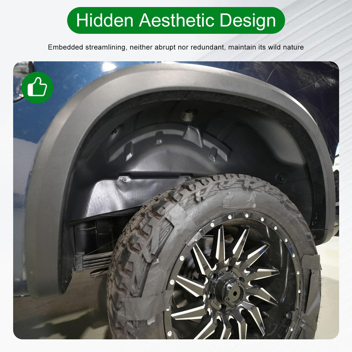 CZmenghe size comparison beside a ruler showing correct 5.8FT bed fitment