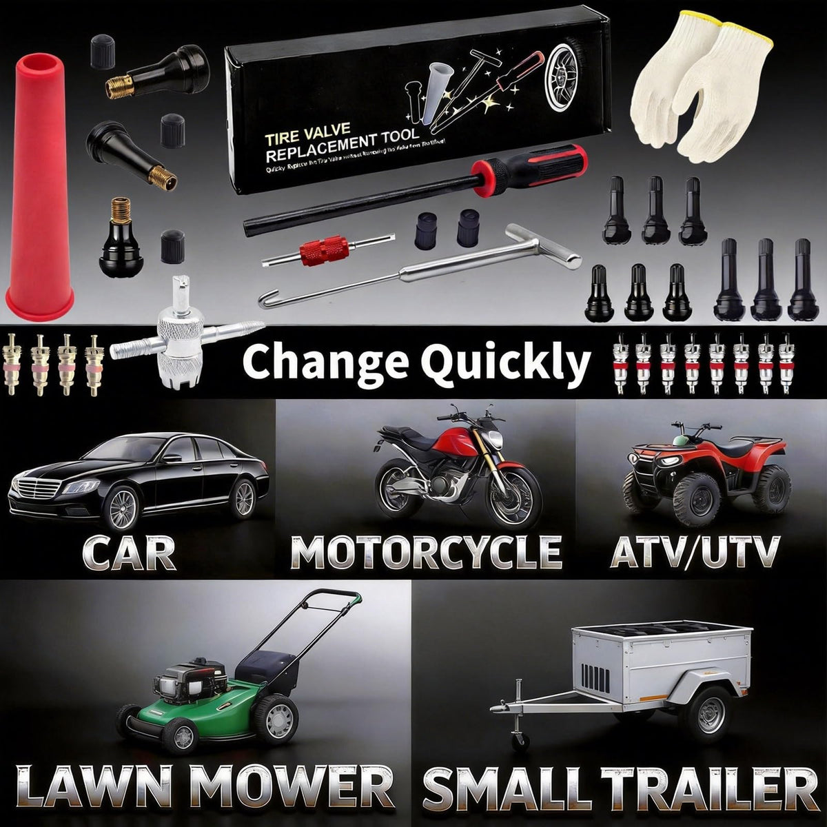 CZRWJXW roadside repair scene showing kit practicality for mobile work