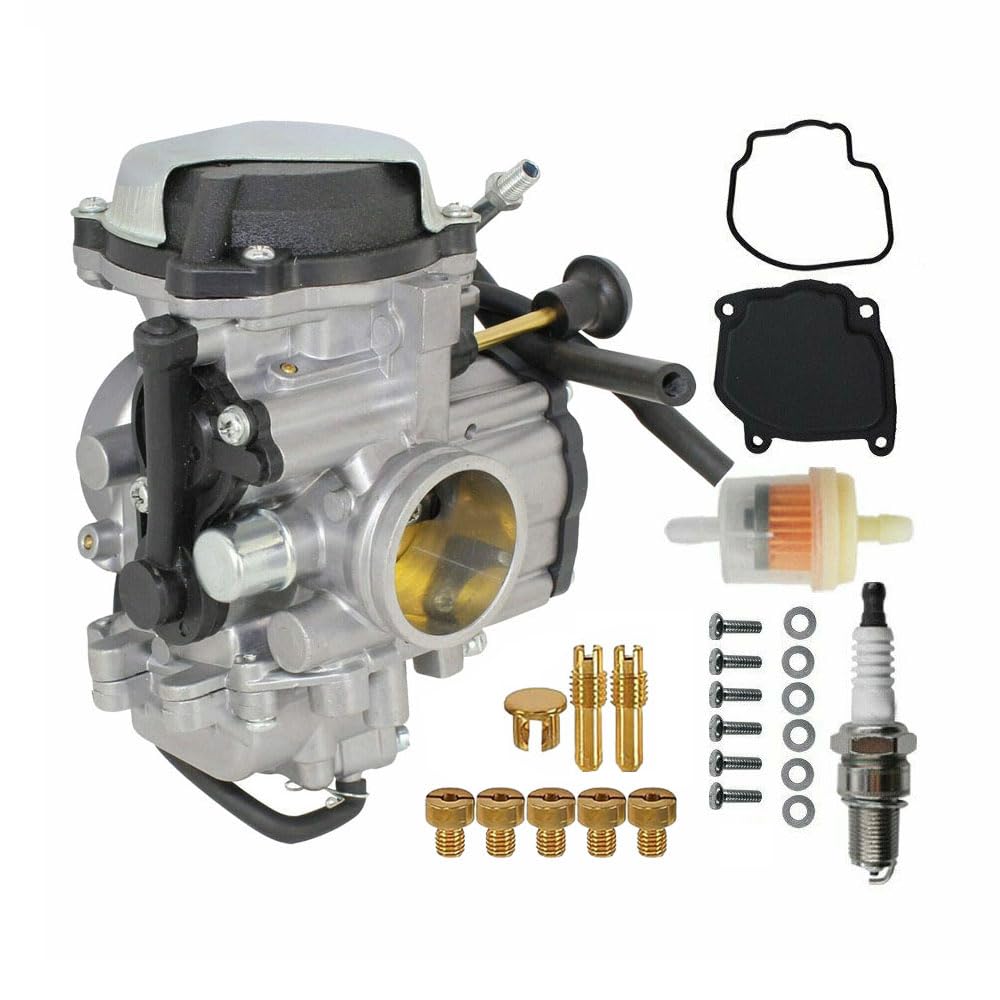 Czsmbt carburetor front view showing clean ports and reliable fit