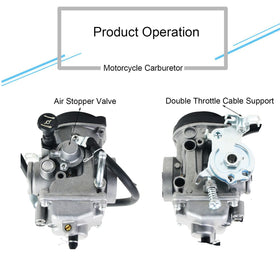 Czsmbt carburetor next to ruler showing compact scale for straightforward fitment