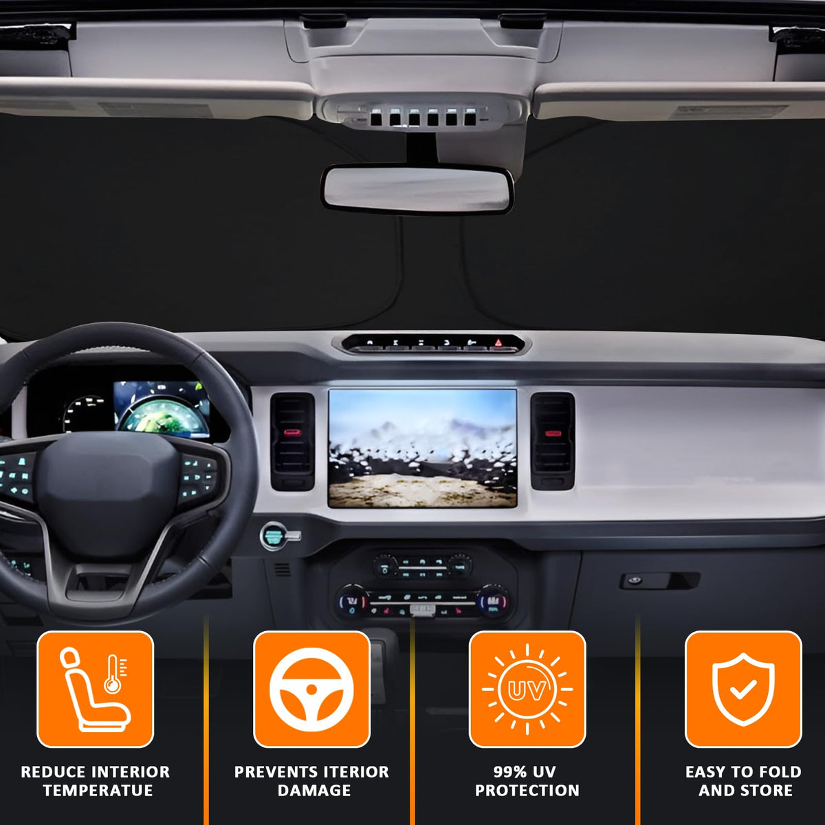 D-Lumina folded compact in trunk demonstrating easy storage benefit